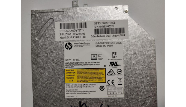 CD/DVD привод для ноутбука HP ProBook 450 G2 DU-8A5SH 700577-HC1 Б/У