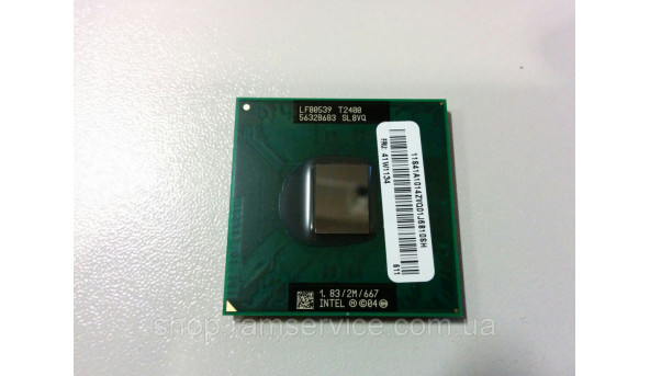 Процессор Intel Core Duo T2400, SL8VQ, б / у