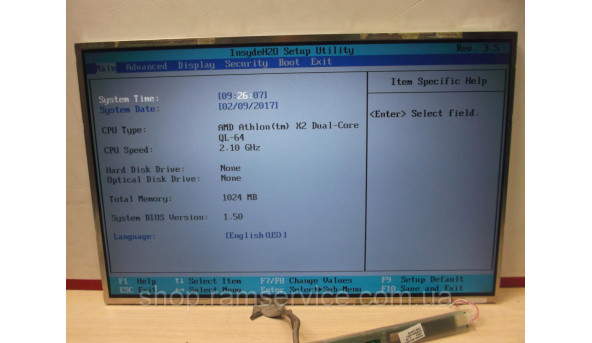 Матрица Samsung LTN154P2-L05 15.4 '' LCD, б / у