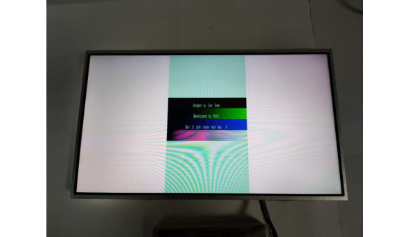 Матриця LG Display, LP173WD1 (TL)(F1), 17.3" WideScreen,  LED, HD+ 1600x900, 40 pin, б/в, Є подряпини, при тестуванні проходять рухомі полоси