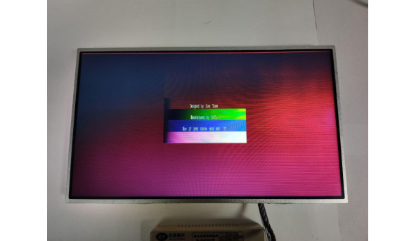 Матриця LG Display, LP173WD1 (TL)(F1), 17.3" WideScreen, LED, HD+ 1600x900, 40 pin, б/в, Є подряпини, при тестуванні проходять рухомі полоси - 298373