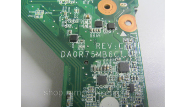 Материнська плата HP Pavilion 15, DA0R75MB6C1, Rev:C, б/в - 298390