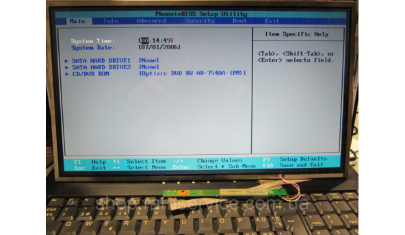 Матриця CHIMEI OPTOELECTRONICS N156B3-L02 Rev. C2 15.6" LCD, б/в