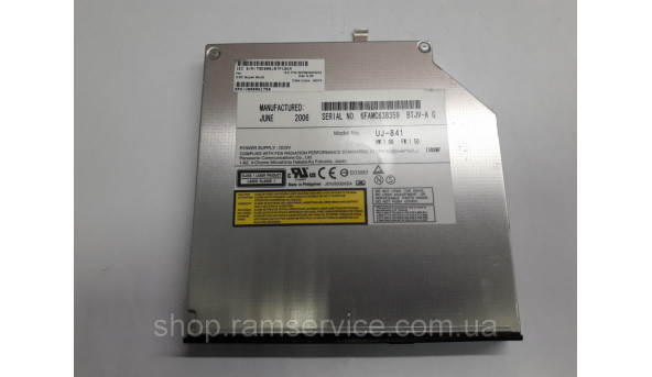 CD / DVD привод UJ-841 для ноутбука Toshiba Satellite A100-sk4, б / у - 298454