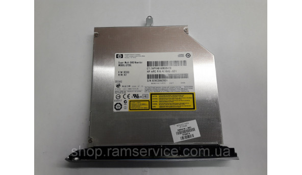 CD / DVD привод GT20L для ноутбука HP Pavilion DV7-3126eo, б / у - 298458
