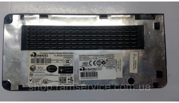 Сервісна кришка для ноутбука HP Compaq Presario CQ60, 60.4H501.005, б/в - 298498