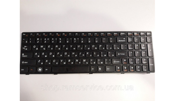 Клавіатура для ноутбука LENOVO Z570 G570 G575 V570 B570 B590 B580, б/в