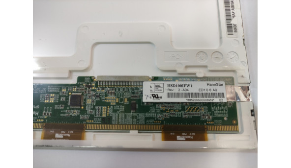 Матриця HannStar HSD100IFW1 ,A04 10.2", LED, TN, 30 pin, 1024x600. Має дві чорні плямки та зовнішні подряпини. - 298544