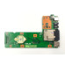 Плата живлення з USB Card Reader Ethernet роз'ємами та кнопкою включення для ноутбука Asus A52 K52 X52 (60-NXMDC1000-E01) Б/В