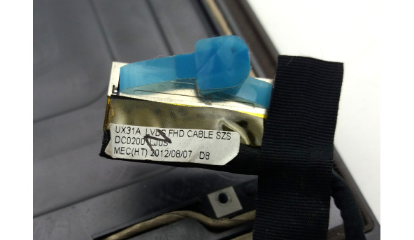 Верхня кришка з петлями шлейфами камерою для Asus UX31A 13GNH01AM010-1 DC02001LJ0S Б/В - 298580