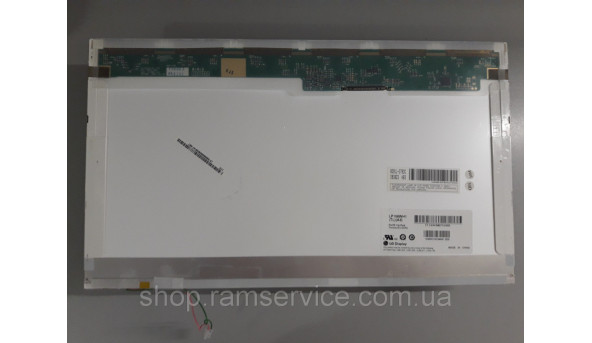 Матриця LG LP156WH1 (TL)(A3), 15.6", LCD, 1366x768, Б/В, без дефектів. - 298596