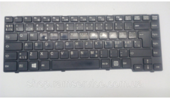 Клавіатура для ноутбука Fujitsu LIFEBOOK UH572, UH552, UH574, UH554, б/в