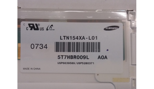 Mатриця Samsung LTN154XA-L01 15.4 "LCD, б / у - 298707