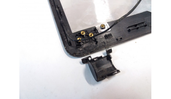 Кришка корпуса для ноутбука Acer Aspire E1-532G, E1-522G, E1-570G, E1-572G, Packard Bell EasyNote TE69HW, V5WT2, V5WE2, AP0VR000501, FA0VR000101, Б/В. Пошкоджена заглушка завіс (фото) - 298734