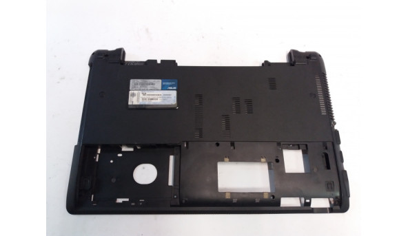 Нижня частина корпуса для ноутбука Asus X54H, 15.6", 13GN7UDAP021-2, Б/В. пошкодженний роз'єм живленя (фото)