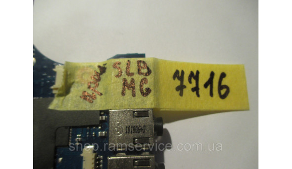 Материнская плата Samsung N150 Plus, PONTIAC-R Rev: PR1.0 (100415) 4, SLBMG, Intel Atom N450, б / у - 298821