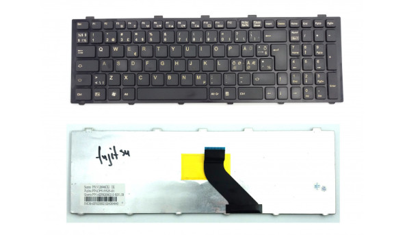 Клавиатура для ноутбука Fujitsu LifeBook AH531 A530 A531 AH530 NH751 Б/У