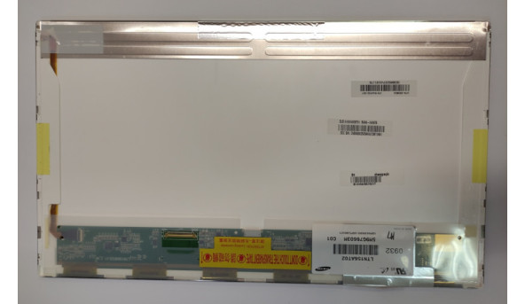 Матриця Samsung LTN156AT02 C01, 15.6" LED, HD 1366x768, б/в. Має чорні цятки та малу подряпинку - 298931