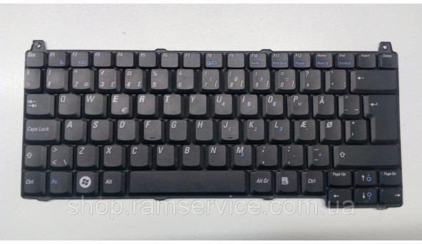 Клавиатура для ноутбука DELL Vostro 1520, 1310, 1320, 1510, б / у