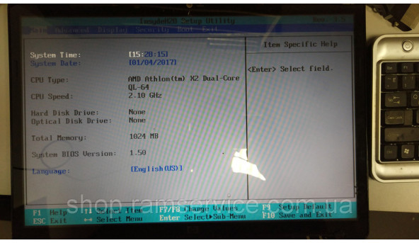 МатрицяLG LP171WP4 (TL) (P2) 17.1 "LCD, б / у