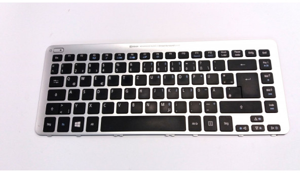 Клавіатура з рамкою для Acer Aspire V5-431, V5-471,14", NSK-R25SW, 9ZN8DSW50GG25001,Б/В, Протестована, робоча.