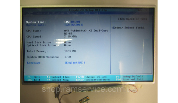 Матриця CHIMEI OPTOELECTRONICS N156B3-L0B Rev. C1  15.6" LCD, б/в
