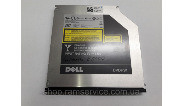 CD / DVD привод UJ862A для ноутбука DELL Latitude e6500, б / у - 299134