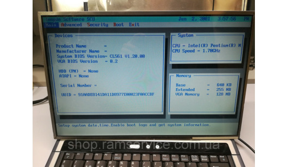 Матриця Samsung, LTN154AT07, 15.4" LCD, б/в