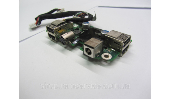 Роз’єми USB, S-Video, живлення для ноутбука Packard Bell EasyNote MV45, *ASSY.41180430000-R, б/в