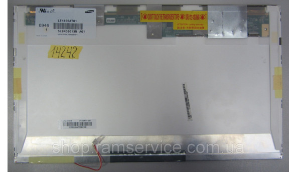 Матрица LG, LTN156AT01-A01, LCD, 15.6 ", б / у - 299193
