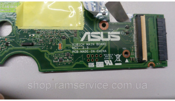Материнська плата Asus X101CH, 60-OA3PMB2000, REV 2.3, Intel Atom N2600, SR0DB, б/в - 299208