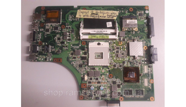 Материнська плата Asus A53E, K53SV MAINBOARD REV:3.00, б/в