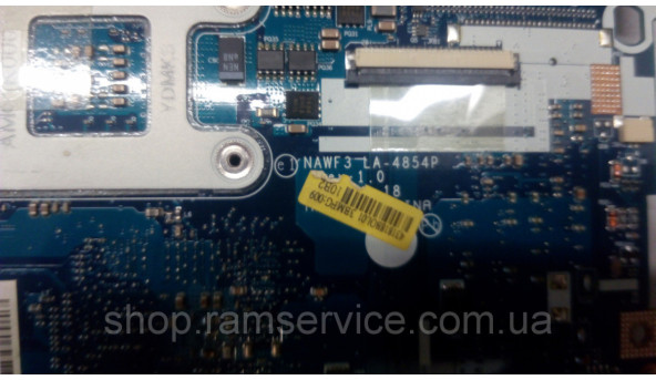 Материнська плата Emachines E525, KAWF0 LA-4854P, REV:1.0, б/в - 299274