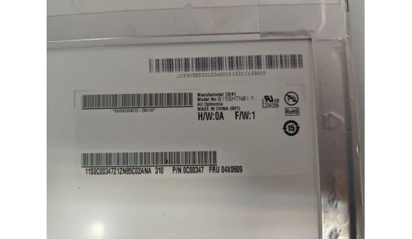 Матрица AU Optronics B156XW02 V.2 15.6 "LED 1366x768, б / у - 299314