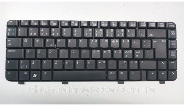 Клавіатура для ноутбука HP Compaq Presario C700, C797eo, C700T, C727, C729, G7000, б/в
