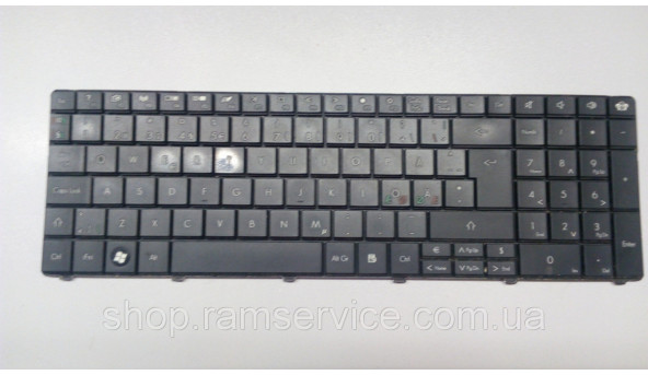Клавіатура для ноутбука Packard Bell EasyNote TE11, TE69KB, TE69HW, LE69KB, Q5WT6, б/в