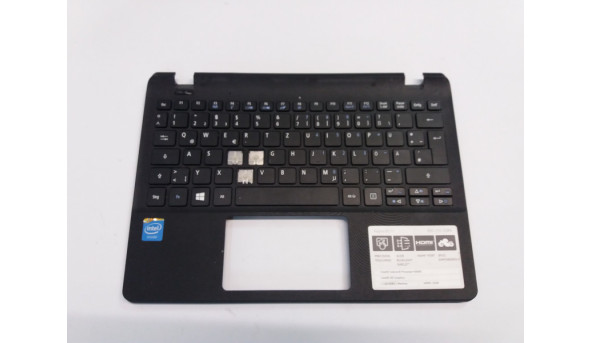 Середня частина корпуса з клавіатурою для ноутбука Acer Aspire ES1-131, TFQ4CZHKTCT, NKI111S00A, Б/В. Без пошкоджень.Кріплення всі цілі. Клавіатура протестована робоча.