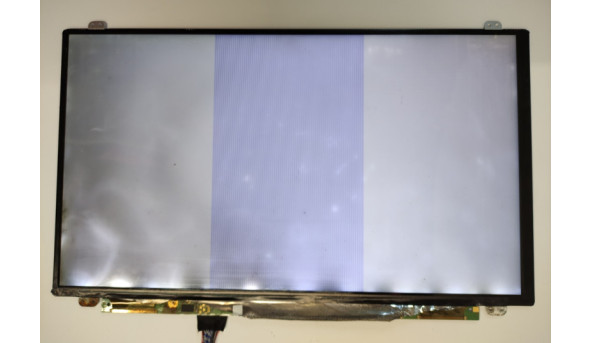 Матриця Innolux, N156HGE-LB1 Rev:C2, 15.6", Full HD 1920x1080, 40 pin, Slim, б/в, має сліди залиття, засвіти та поділене зображення - 299427