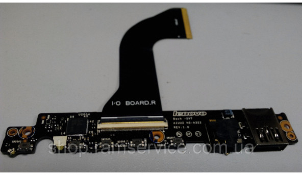 USB, Audio та медіа кнопки для ноутбука Lenovo Yoga 3, NS-A322, б/в - 299449