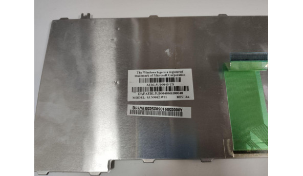 Клавіатура для ноутбука Toshiba Satellite M305D-S4829, 14.1", б/в, Кнопка "DEL" не оригінальна (фото) - 299465
