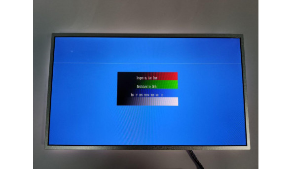Матриця AU Optronics, B173RW01 V.5, 17.3", HD+ 1600x900, LED, Normal, б/в, присутня вертикальна полоса - 299610