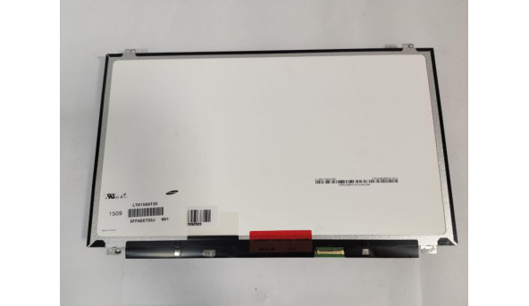 Матриця Samsung, LTN156AT35-W01, 15.6'', LCD, HD 1366x768, 40-pin, Slim, б/в, немає підсвітки - 299625