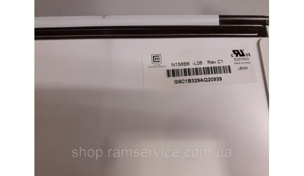 Матриця CHI MEI OPTOELECTRONICS N156B6-L06 15.6" LED 1366x768, б/в - 299653