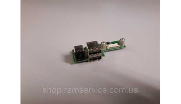 Роз’єм живлення та USB роз'єми для ноутбука Dell Inspiron 1525, 48.4W006.021, б/в