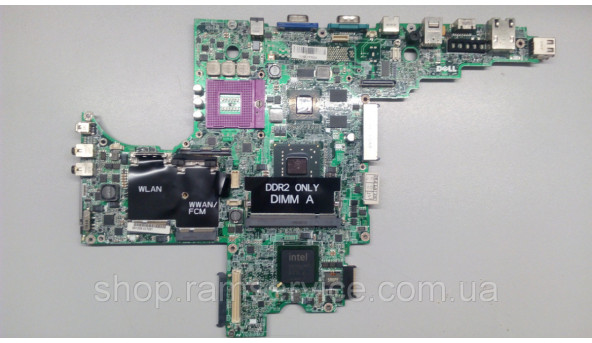 Материнська плата для ноутбука DELL Latitude D830, DAJM7BMB8F0, Rev:F, б/в