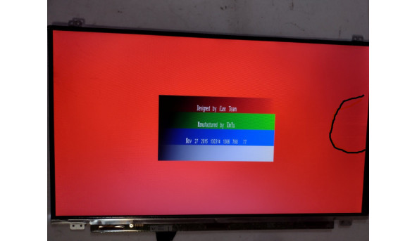 Матриця LG LP156WHB (TL)(A1) 15.6‘’ ,LCD, LED, HD, 1366x768, 40 pin, б/в Має Дефект,(ФОТО) і потертість від клавіатури, і кілька, незначних царапин - 299821