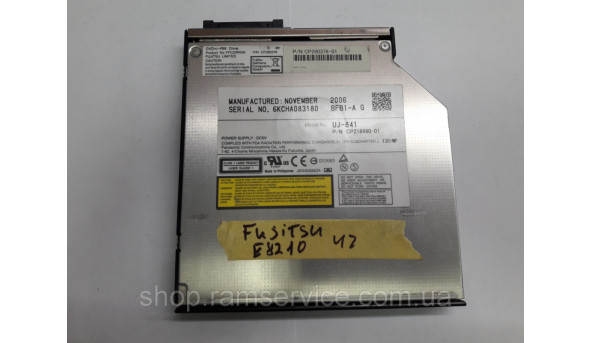 CD / DVD привод UJ-841 для ноутбука Fujitsu E8210, б / у - 299863