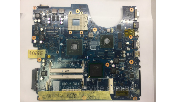 Материнская плата Samsung R620, l100h2 ba92-05738a, Rev 1.1, б / у
