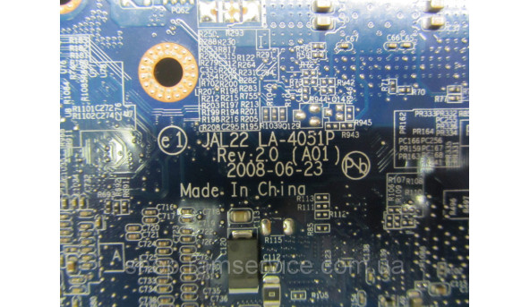 Материнська плата Dell Latitude E6500, JAL22 LA-4051, Rev:2.0, б/в - 299906