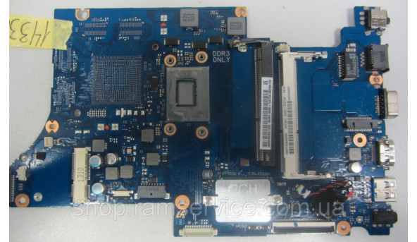 Материнская плата Samsung np370r5e, ba41-02176a, Rev: 1.0, Intel Pentium Processor 2117U, SR0VQ, б / у